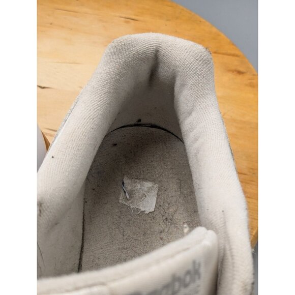 REEBOK Workout Plus Men 11 Classic Shoe White Leather Gum Sole CN2126 Sneaker - Picture 13 of 14